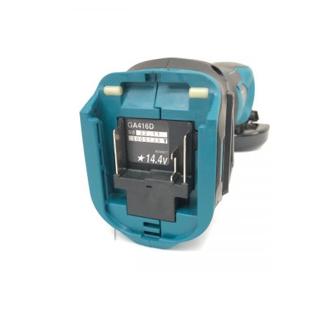  MAKITA マキタ ディスクグラインダー コードレス式 14.4v GA416D ブルー