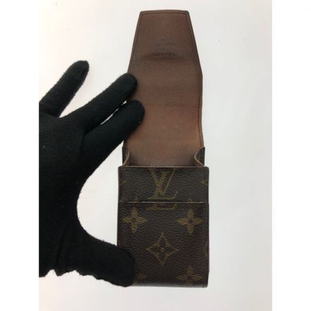  LOUIS VUITTON ルイヴィトン ユニセックス シガレットケース モノグラム エテュイ シガレット M63024 ブラウン