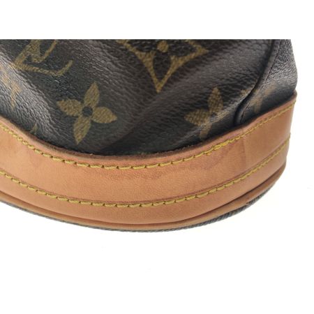  LOUIS VUITTON ルイヴィトン レディース ショルダーバッグ モノグラム プチバケットPM ポーチ付 劣化なし M42238 ブラウン