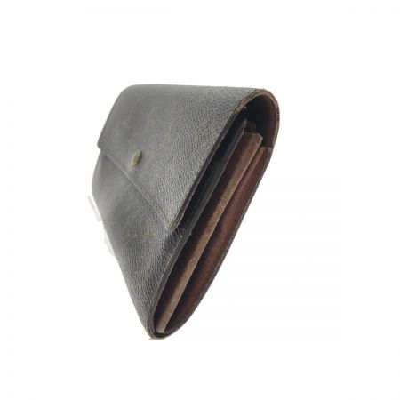  LOUIS VUITTON ルイヴィトン ユニセックス 長財布 モノグラム ポシェットポルトモネクレディ M61725 ブラウン