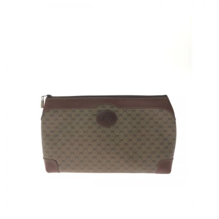  GUCCI グッチ レディース セカンドバッグ クラッチバッグ オールドグッチ GGプラス 014.904.0597 ブラウン