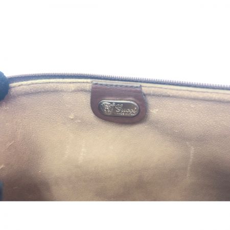  GUCCI グッチ レディース セカンドバッグ クラッチバッグ オールドグッチ GGプラス 014.904.0597 ブラウン