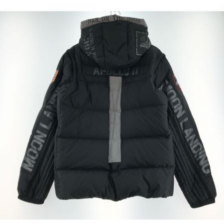  AVIREX アビレックス ダウンジャケット 4WAY DOWN JACKET MOON LANDING 2XL 6102181 ブラック