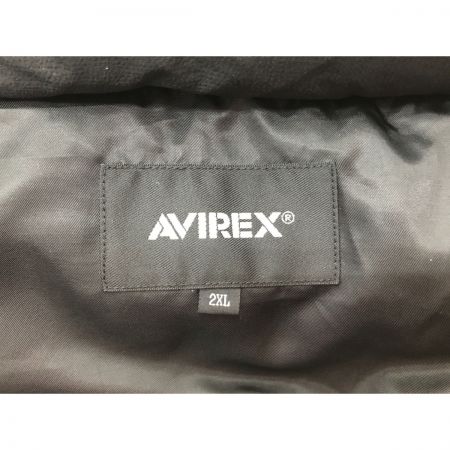  AVIREX アビレックス ダウンジャケット 4WAY DOWN JACKET MOON LANDING 2XL 6102181 ブラック