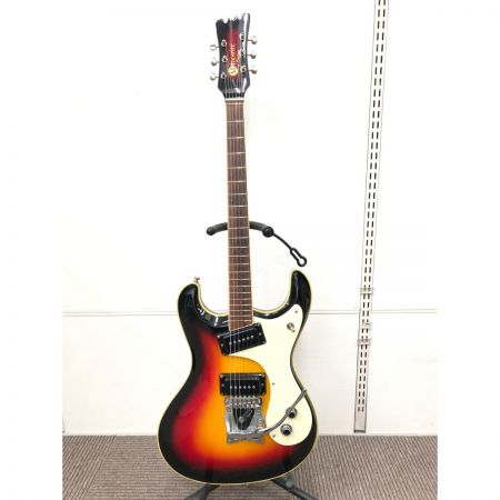  mosrite エレキギター ハードケース付 V-63 3-Tone Sunburst