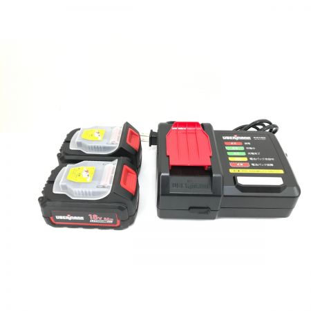  UBERMANN 高圧洗浄機 コードレス式 18v UB18VHWMBS09 レッド