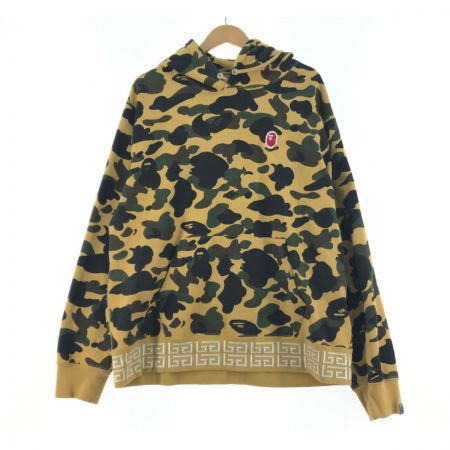  A BATHING APE アベイシングエイプ パーカー SIZE 2XL 001PPJ801010M オリーブ