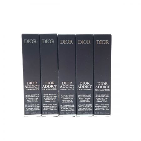  Christian Dior クリスチャンディオール アディクト リップ マキシマイザー 050 ホログラフィックシルバー 2023 ホリデー 5本セット