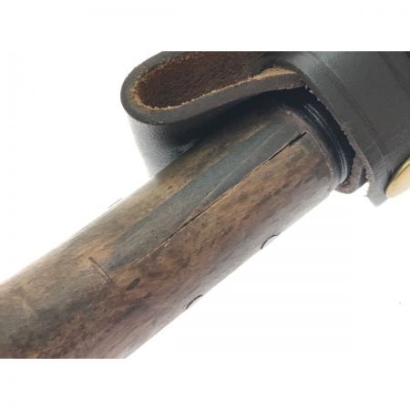   トヨクニ 角型 ダマスカス焚火鉈 晶之作 ケース付