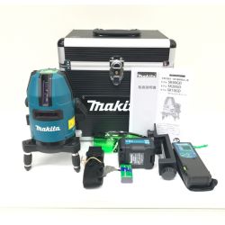 ▼▼ MAKITA マキタ レーザー墨出し器 コードレス式 付属品完備 SK40GD ブルー Aランク