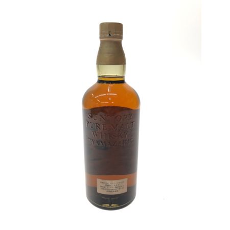 【北海道内限定発送】 SUNTORY サントリー 国産ウイスキー 山崎 12年 サントリーリミテッド 760ml 木箱入 従価税率適用ラベル 未開栓