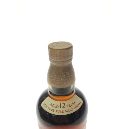 【北海道内限定発送】 SUNTORY サントリー 国産ウイスキー 山崎 12年 サントリーリミテッド 760ml 木箱入 従価税率適用ラベル 未開栓