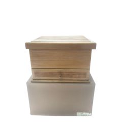 ▼▼  秋田杉 祝い膳 箱膳 おもてなし 白木 Bランク