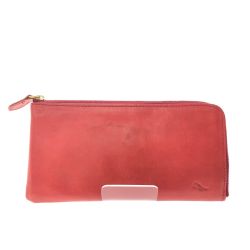 ▼▼ SOT ソット ソットレディース 長財布 ピケットLファスナー ロングウォレット  so-w-0140 レッド Aランク