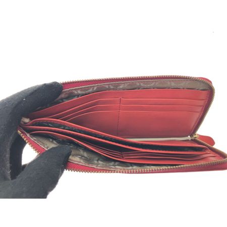  SOT ソット ソットレディース 長財布 ピケットLファスナー ロングウォレット  so-w-0140 レッド