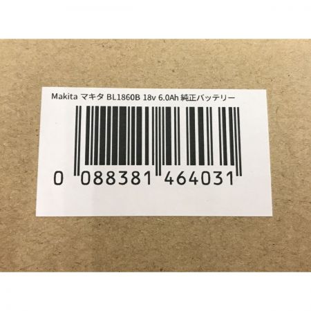  MAKITA マキタ  バッテリー 未使用品 BL1860B