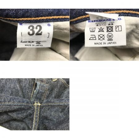  warehouse ウェアハウス メンズ衣料 ジーパン 32インチ DD-1001XX ブルー
