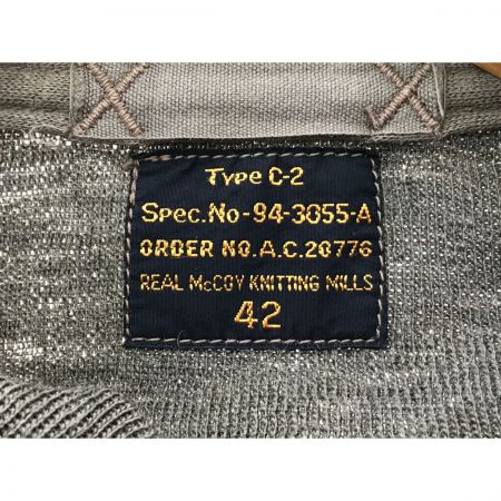  THE REAL McCOY'S ザリアルマッコイス メンズ衣料 ジップカーディガン NO-94-3055-A オリーブ