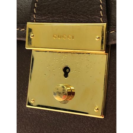  GUCCI グッチ メンズ ビジネスバッグ ブリーフケース レザー 015 123 3680 ブラウン