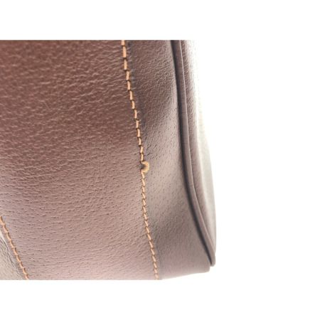  GUCCI グッチ メンズ ビジネスバッグ ブリーフケース レザー 015 123 3680 ブラウン