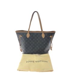 ▼▼ LOUIS VUITTON ルイヴィトン レディース トートバッグ モノグラム ネヴァーフルMM M40156 ブラウン Bランク