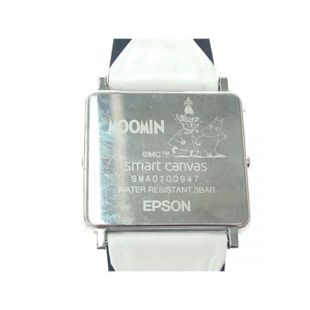  EPSON エプソン レディース腕時計 デジタルウォッチ クオーツ スマートキャンバス ムーミン 