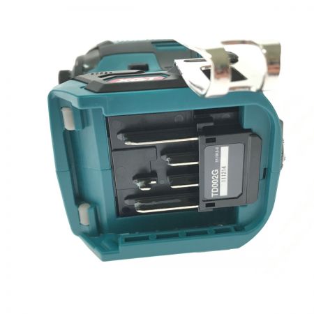  MAKITA マキタ インパクトドライバ コードレス式 40v 充電器・充電池2個・ケース付 TD002GRDX ブルー