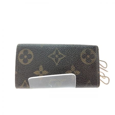  LOUIS VUITTON ルイヴィトン ユニセックス モノグラム ミュルティクレ4 4連 キーケース M69517 ブラウン