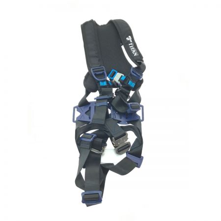  TITAN フルハーネス型安全帯 Mサイズ PACN-10A-BL-M ブラック