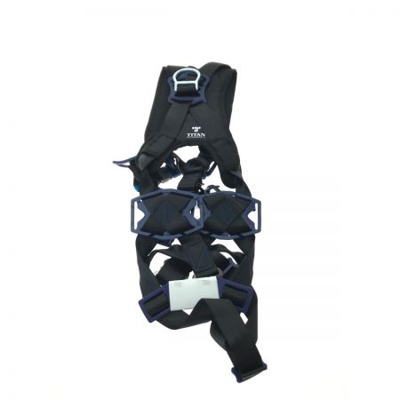  TITAN フルハーネス型安全帯 Mサイズ PACN-10A-BL-M ブラック