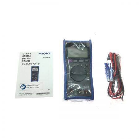  HIOKI デジタルマルチメータ DT4252 ブルー