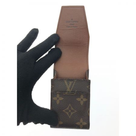  LOUIS VUITTON ルイヴィトン ユニセックス モノグラム シガレットケース エテュイ・シガレット M63024 ブラウン