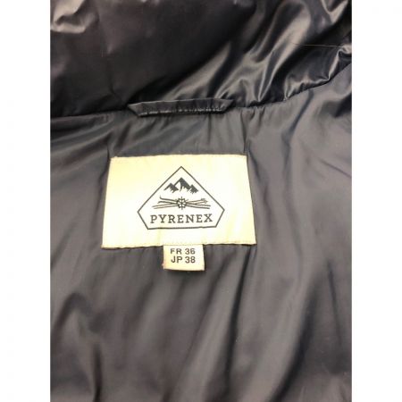  PYRENEX レディース ダウンジャケット MARGAUX SIZE 38 CFJPN1800077 ネイビー