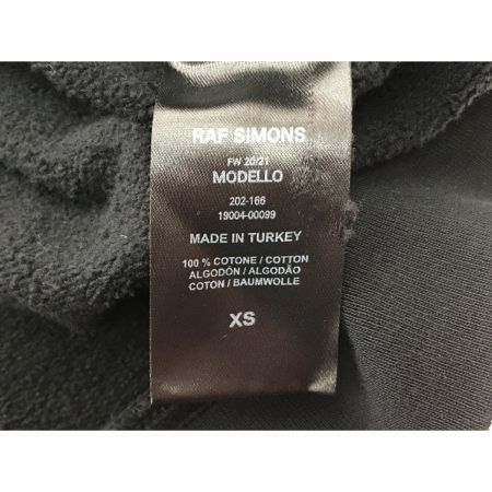  RAF SIMONS ラフシモンズ メンズ衣料 スウェット SIZE XS ブラック