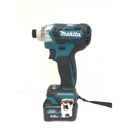  MAKITA マキタ 電動工具 コードレス式 10.8V 充電式インパクトドライバ 充電器・充電池2個・ケース付 TD111D