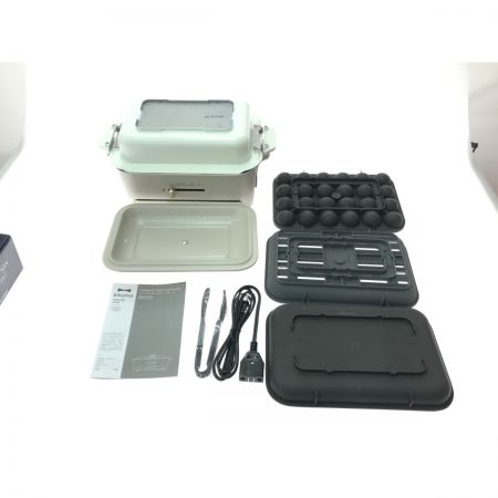  BRUNO ブルーノ コンパクトグリルホットプレート BOE109-GRG 2022年製