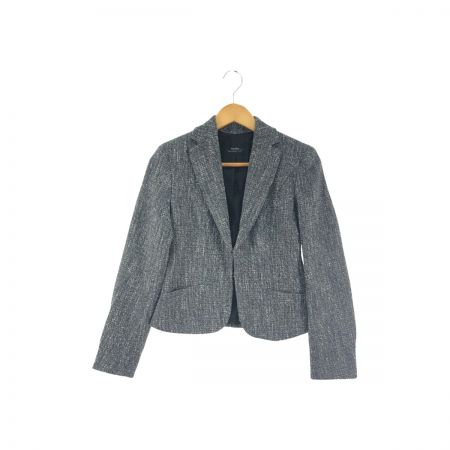   MaxMara WEEKEND LINE マックスマーラー ウィークエンドライン レディース ジャケット ツイード SIZE36 グレー