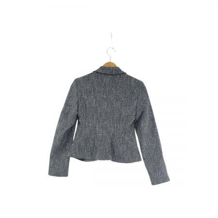   MaxMara WEEKEND LINE マックスマーラー ウィークエンドライン レディース ジャケット ツイード SIZE36 グレー