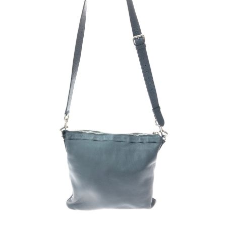  GUCCI グッチ ユニセックス ショルダーバッグ レザー 斜め掛け マチなし A4収納 233329 ダークグレー