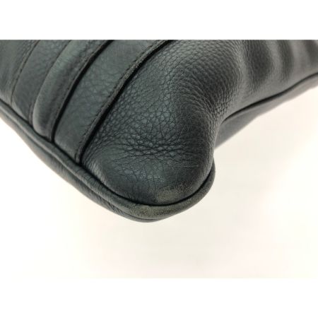  GUCCI グッチ ユニセックス ショルダーバッグ レザー 斜め掛け マチなし A4収納 233329 ダークグレー