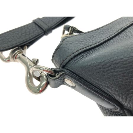  GUCCI グッチ ユニセックス ショルダーバッグ レザー 斜め掛け マチなし A4収納 233329 ダークグレー