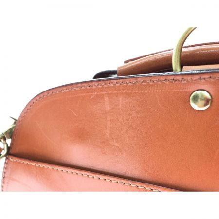  ITAGAKI レディース 3WAYバッグ タンニンなめし サドルバッグ ショルダー リュック 保護クリーム付 E542 A5 ブラウン