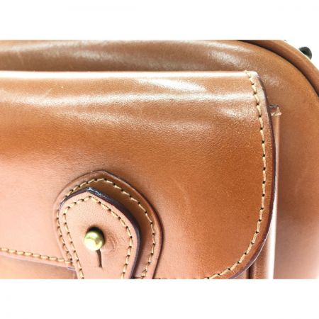  ITAGAKI レディース 3WAYバッグ タンニンなめし サドルバッグ ショルダー リュック 保護クリーム付 E542 A5 ブラウン