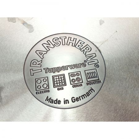  Tupperware タッパーウェア フライパン 28cm 蓋付 ステンレス ドイツ製