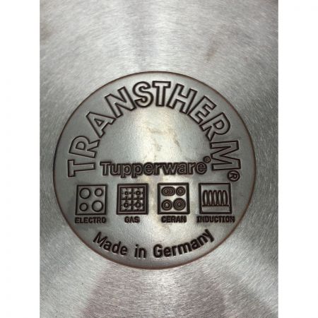  Tupperware タッパーウェア フライパン 24cm 蓋付 ステンレス ドイツ製