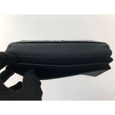  CYPLIS キプリス メンズ 長財布 小銭入れなし レーニアカーフ 風琴マチ束入 ネイビー 