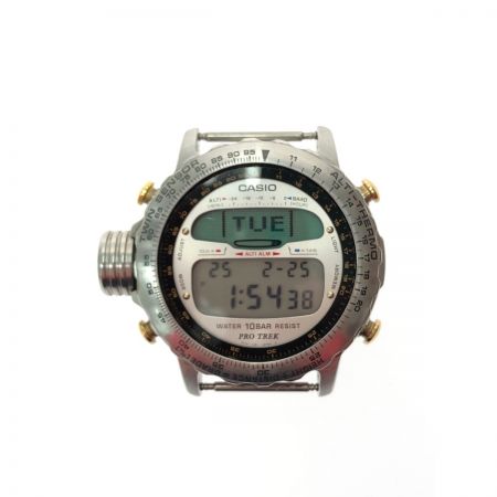  CASIO カシオ メンズ腕時計 クオーツ PRO TREK プロトレック ツインセンサー ベルト無し ALT-7000