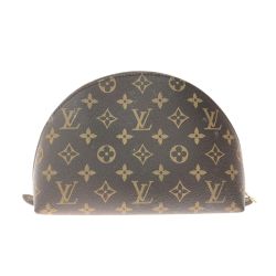 ▼▼ LOUIS VUITTON ルイヴィトン レディース コスメポーチ モノグラム トゥルース・ドゥミロンド M47520 ブラウン Cランク