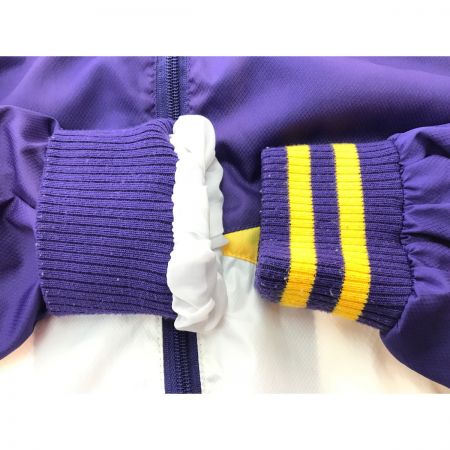  lakers レイカーズ スタジャン ナイロンジャケット SIZE XL パープル