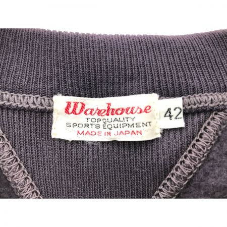  warehouse ウェアハウス メンズ衣料 スウェット SIZE 42 パープル×オレンジ